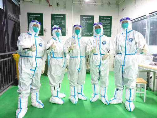 援沪纪实｜通用医疗援沪医疗队实现接管方舱医院患者清零，疫情不散，我们不退(图14)