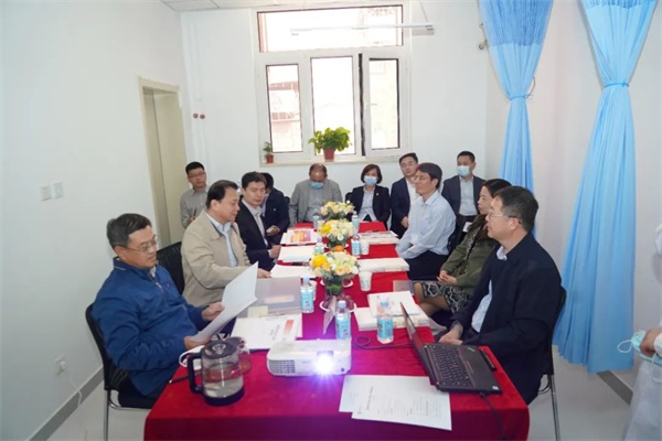 通用技术集团副总经理谢彪调研通用医疗青云职工医院(图1)