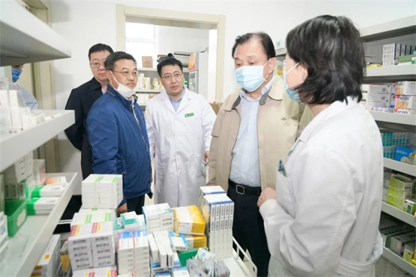 通用技术集团副总经理谢彪调研通用医疗青云职工医院(图3)